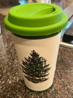 Spode Christmas Tree Travel Mug